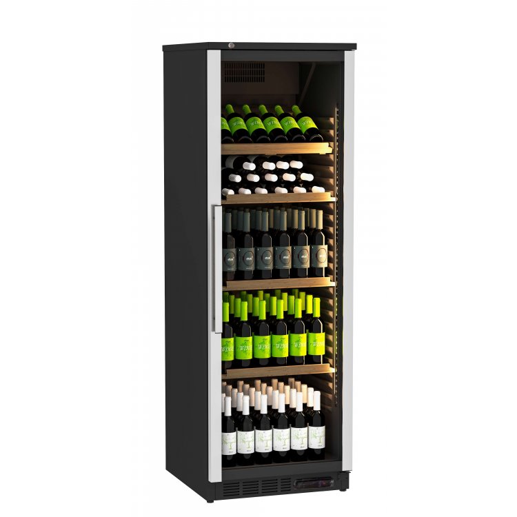 Armario Cava de Vino 72  botellas con 4 ESTANTES DE MADERA(3 Rectos y 1 Superior inclinado)  620X655X1850h mm WR300 Línea Córdob