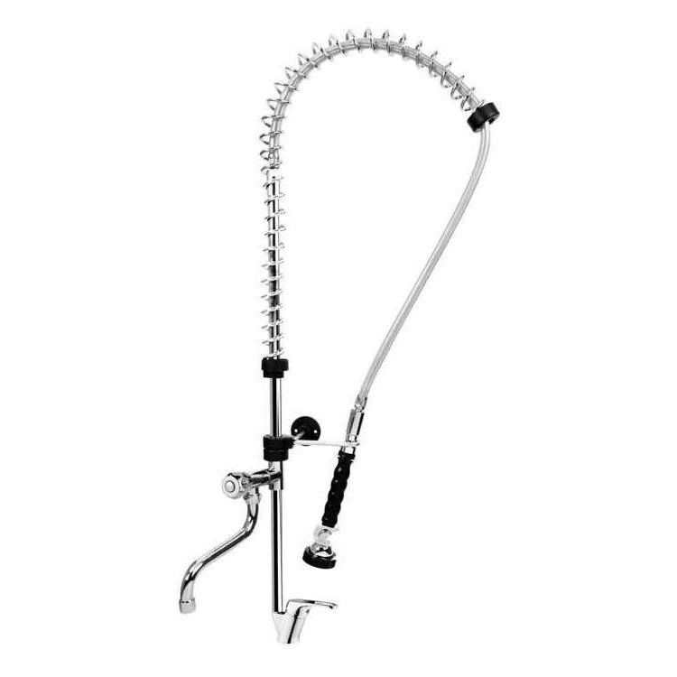 Grifo de Ducha 2 Aguas 1 Orificio de Sobremesa con grifo auxilar con Monomando 021024