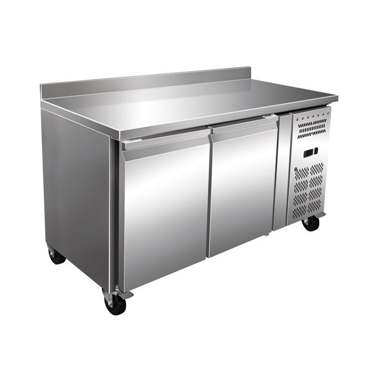 Mesa Refrigerada GN1/1 Acero Inoxidable 2 Puertas 1360x700x960h mm PEKIN GN2200TN Mesa Refrigerada GN1/1 Acero Inoxidable 2 Puertas 1360x700x960h mm PEKIN GN2200TN