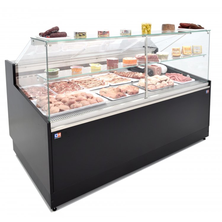 Vitrina Refrigerada Expositora de 1,5 metros Fondo 1100 Frío Ventilado - Exposición Inoxidable - Línea CORDOBA VRV-150-XL Vitrina Refrigerada Expositora de 1,5 metros Fondo 1100 Frío Ventilado - Exposición Inoxidable - Línea CORDOBA VRV-150-XL