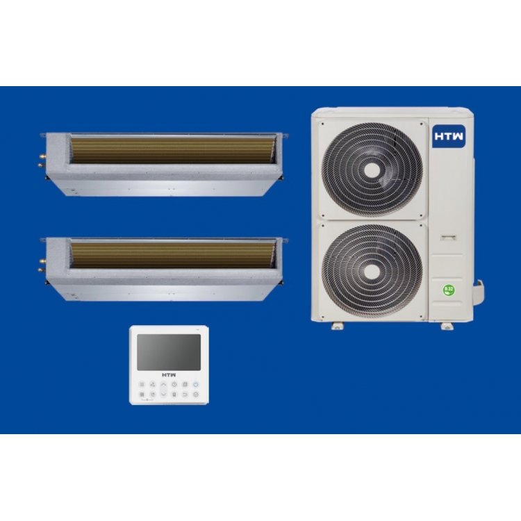Twin Conductos Aire Acondicionado 6000 Frigorías Serie ADMIRA con Wifi HTW Twin Conductos Aire Acondicionado 6000 Frigorías Serie ADMIRA con Wifi HTW